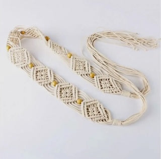 Boho Hollow Knitted Belt