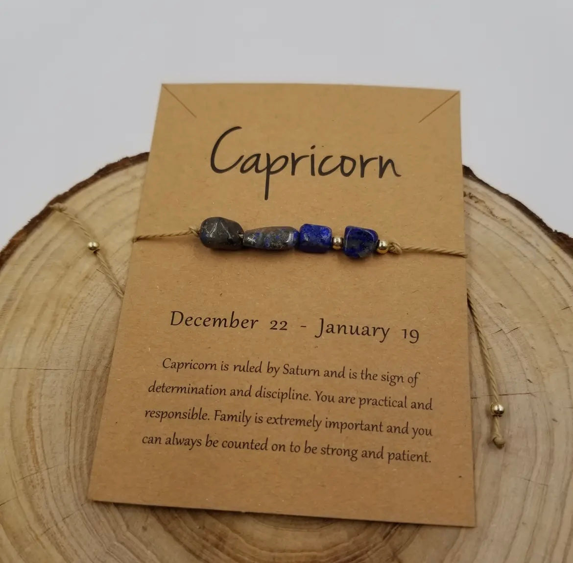 Natural Stone Handwoven Constellation Bracelet