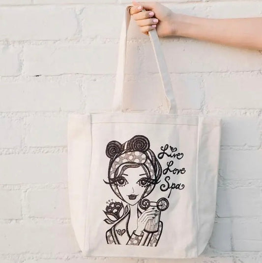 Spa Girl Tote Bag