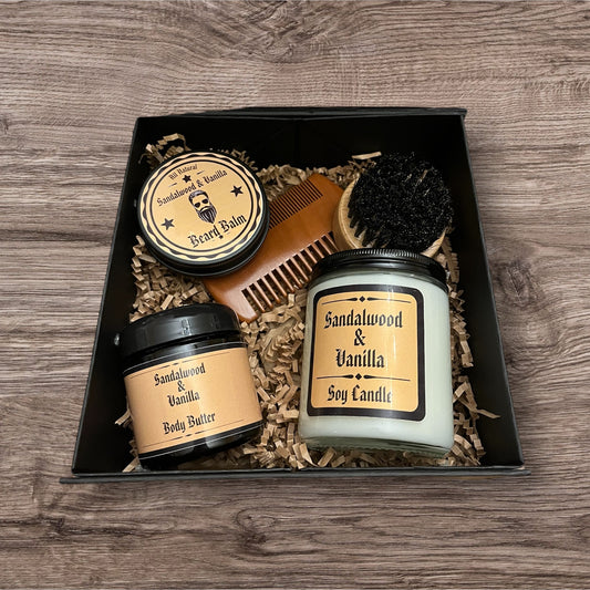 Men’s   Sandalwood & Vanilla Gift Set