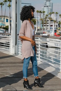 Scallop Lace Kimono