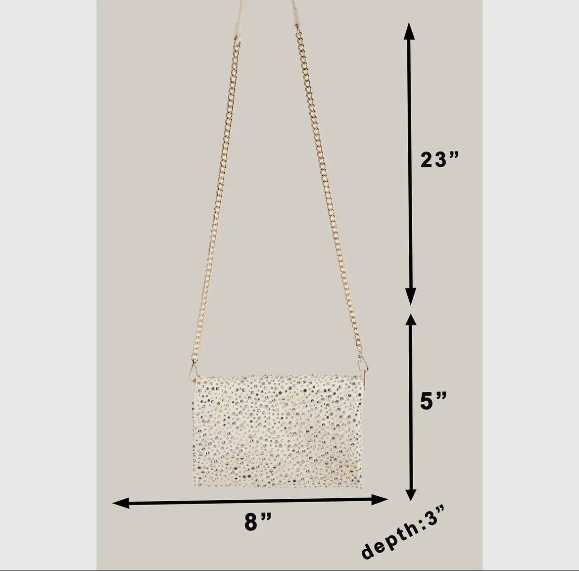 Studded Shoulder Bag