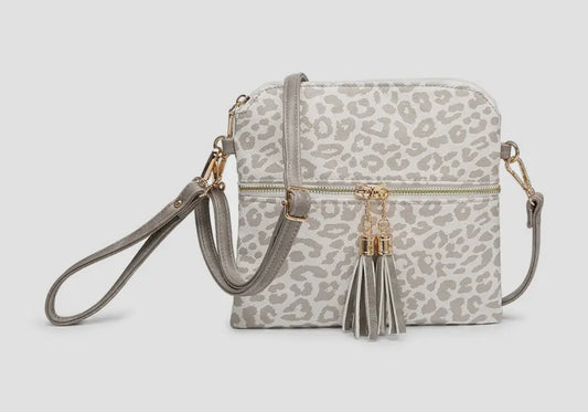Tara Double Zip Crossbody Bag/Wristlet