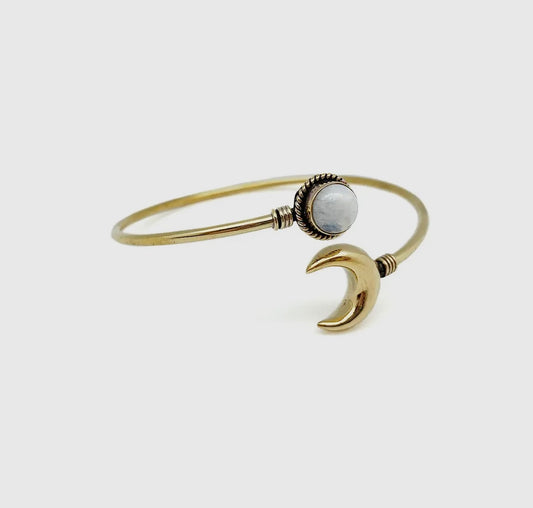 Tanvi Bangle - Moonstone
