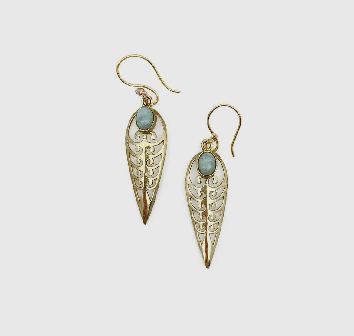 Tanvi Amazonite Earrings