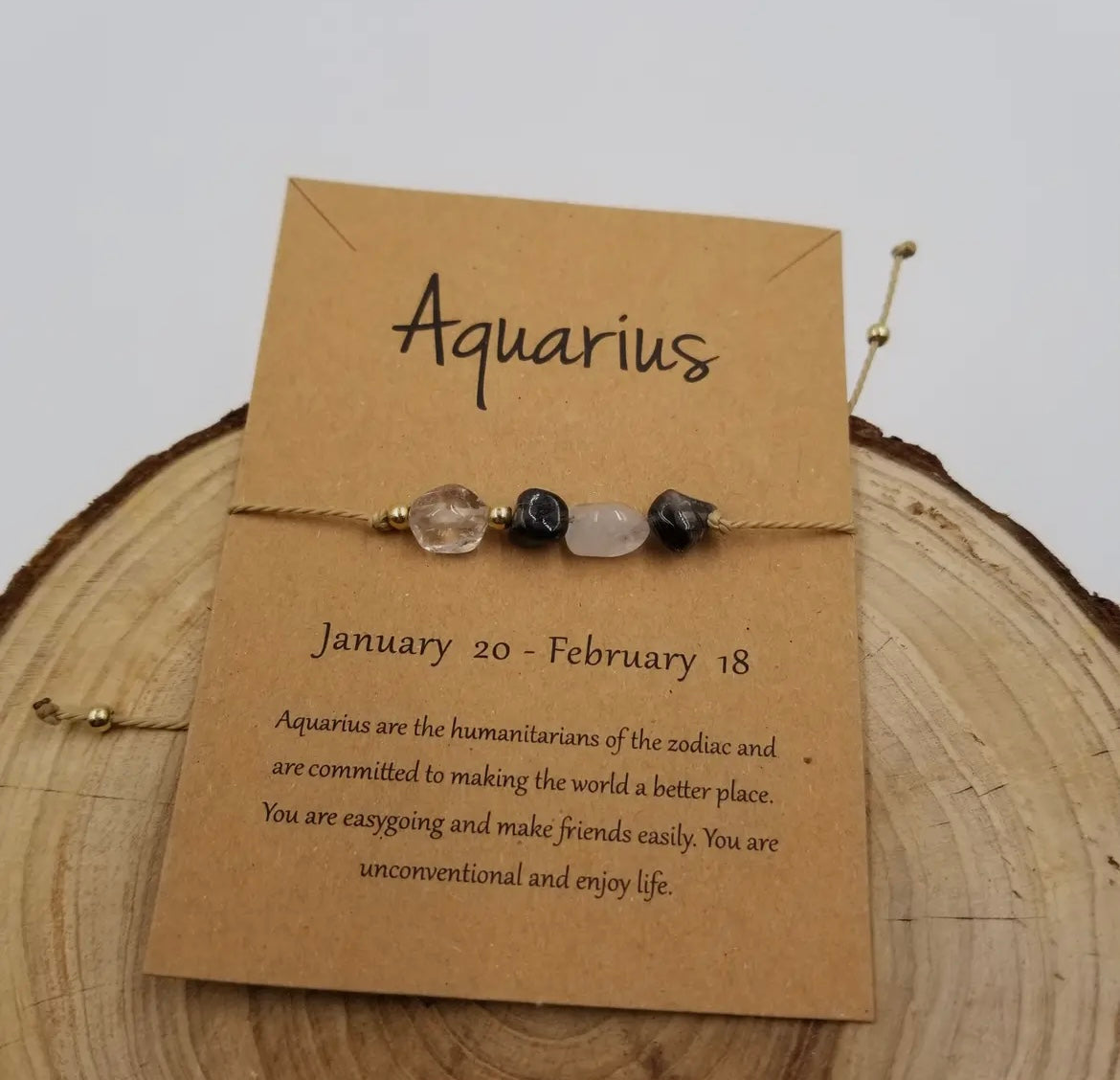 Natural Stone Handwoven Constellation Bracelet