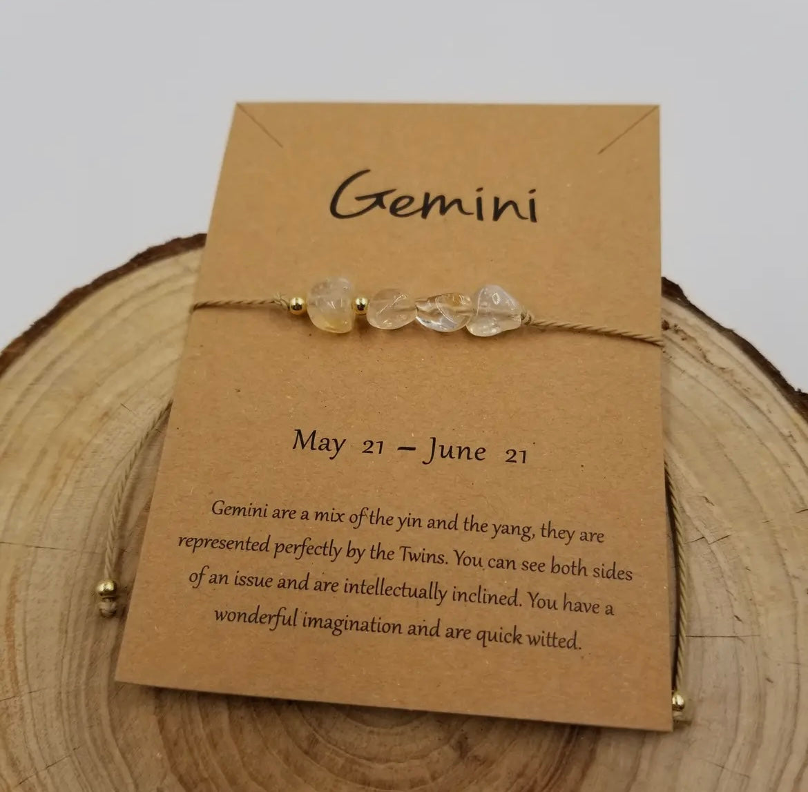 Natural Stone Handwoven Constellation Bracelet