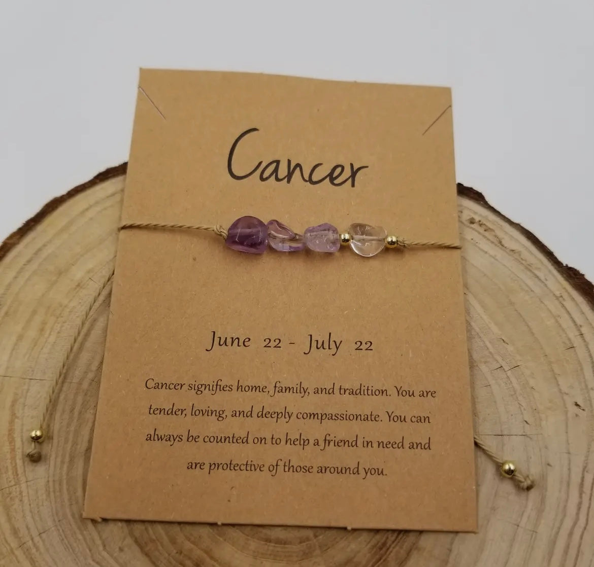 Natural Stone Handwoven Constellation Bracelet