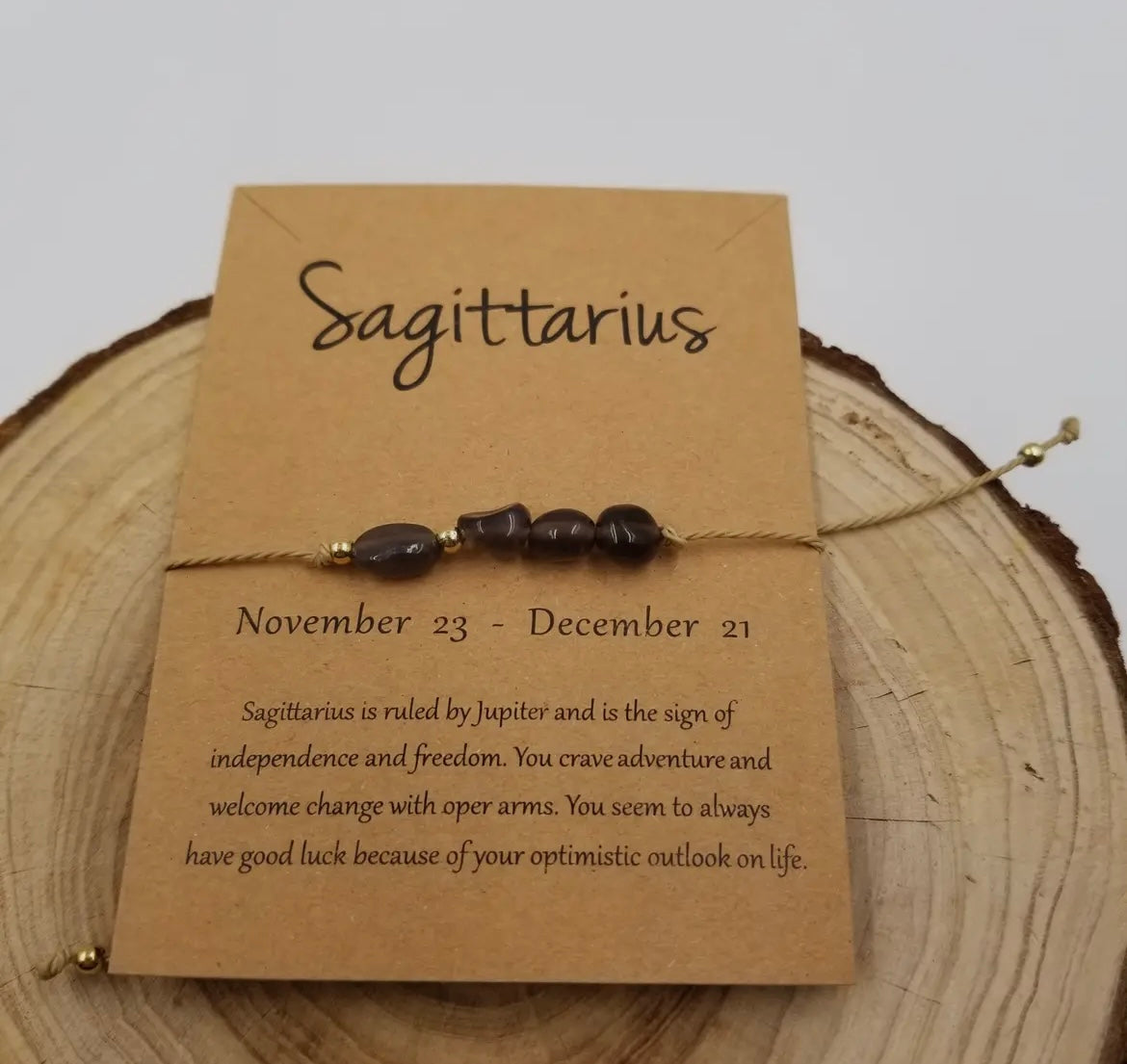 Natural Stone Handwoven Constellation Bracelet