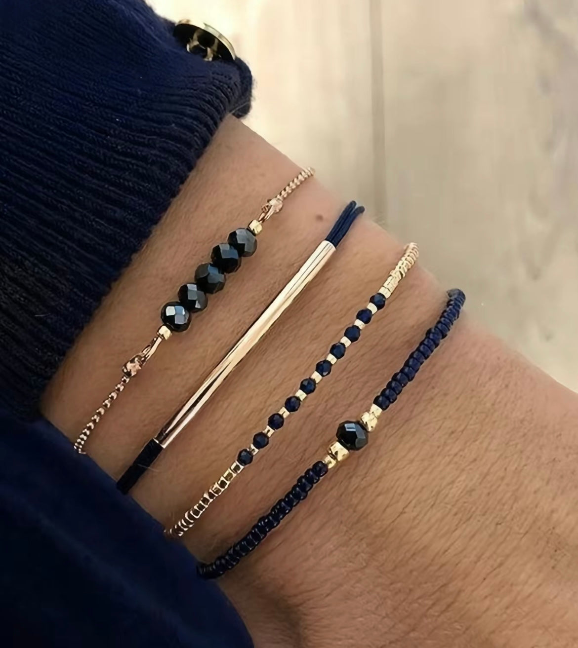 Boho Beaded Bracelet Set