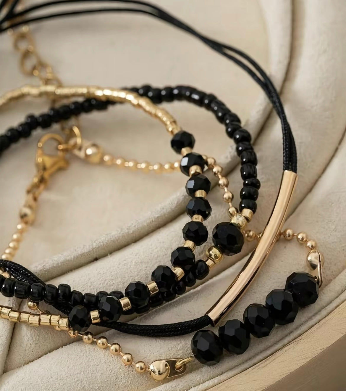 Boho Beaded Bracelet Set