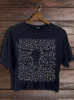 Free Bird Graphic Crop Top